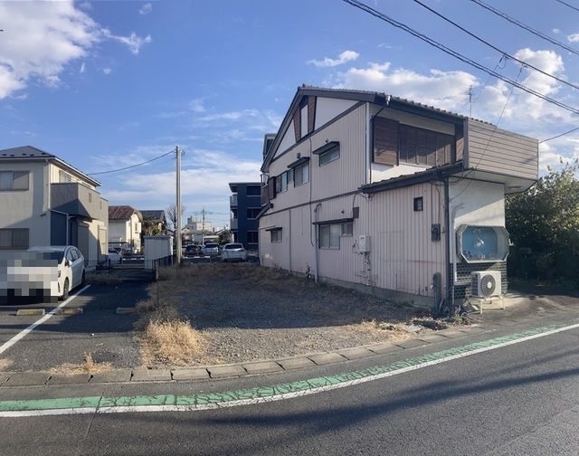 【外観】 | リナージュ高崎市上和田町01期ー① | （建築前現地）嬉しい都市ガス×本下水エリア！