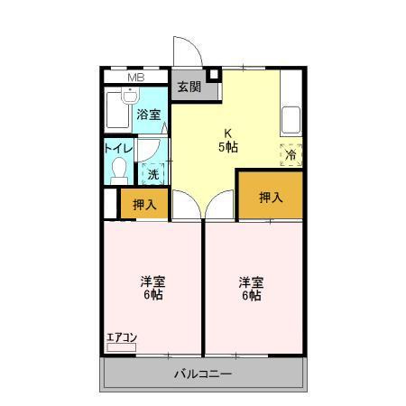 コーポスカイ　Ｅ