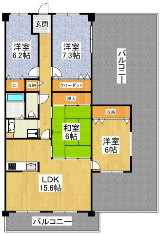 【間取り】 | 南海サウスヒルズ松ヶ丘
