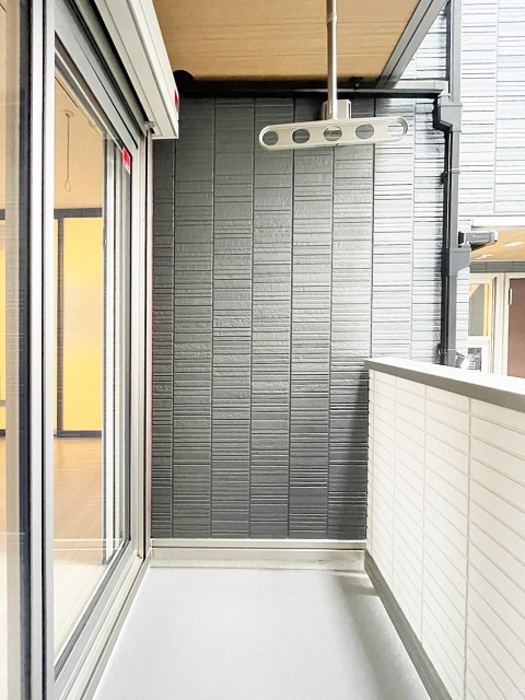 ルリアン大島のバルコニー