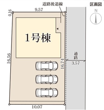 【区画図】 | リーブルガーデン香芝下田西３期 | 区画図