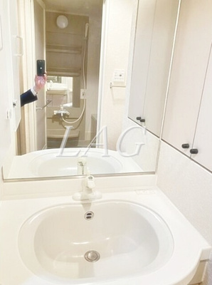 【洗面所】 | サージュ赤坂 | 洗面台です。