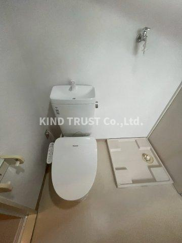 レバンガ天神橋APのトイレ|ゆったりとした空間のトイレです