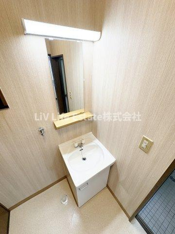 東久留米市中央町５丁目貸家の洗面所