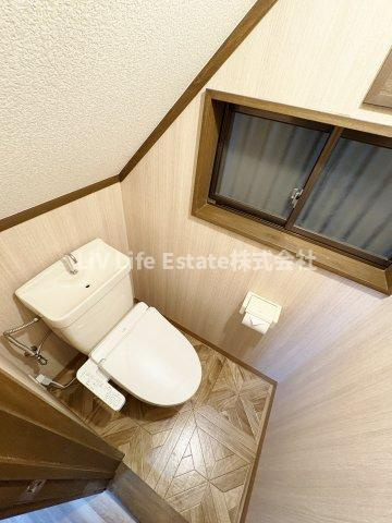 東久留米市中央町５丁目貸家のトイレ