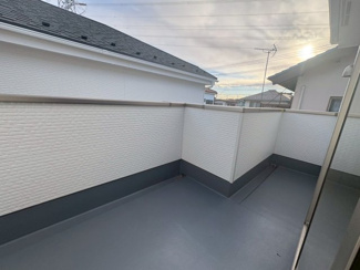 【バルコニー】 | 狭山市北入曽　新築分譲　「入曽駅」徒歩24分　敷地40坪　【御狩場小学区】