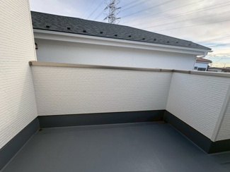 【バルコニー】 | 狭山市北入曽　新築分譲　「入曽駅」徒歩24分　敷地40坪　【御狩場小学区】