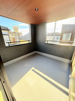 【バルコニー】 | 川越市大仙波　新築分譲　東武東上線『川越駅』バス6分　【第一小学区】