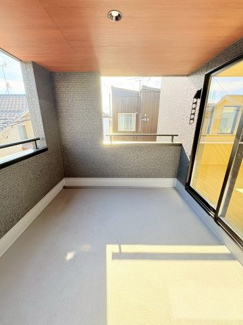 【バルコニー】 | 川越市大仙波　新築分譲　東武東上線『川越駅』バス6分　【第一小学区】