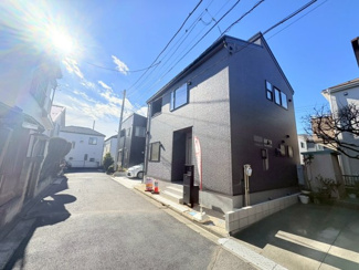 【前面道路含む現地写真】 | 川越市大仙波　新築分譲　東武東上線『川越駅』バス6分　【第一小学区】