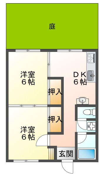 グリーンマンションの間取り