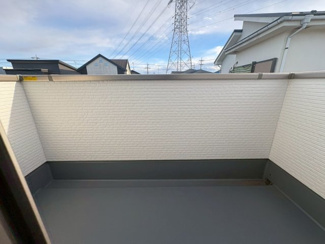 【バルコニー】 | 狭山市北入曽　新築分譲　「入曽駅」徒歩24分　敷地40坪　【御狩場小学区】