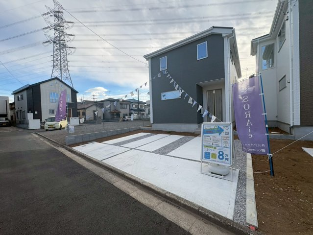 狭山市北入曽　新築分譲　「入曽駅」徒歩24分　敷地40坪　【御狩場小学区】の前面道路含む現地写真