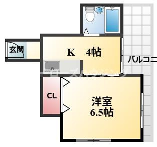 【間取り】 | スタジオ１０８レザン中桜塚