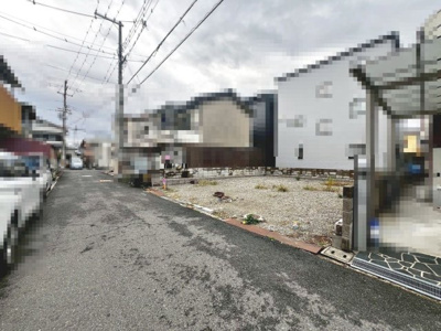【前面道路含む現地写真】 | 並松町　売土地 | 朝陽幼稚園まで徒歩９分！小さなお子様のいるご家庭も安心ですね！
