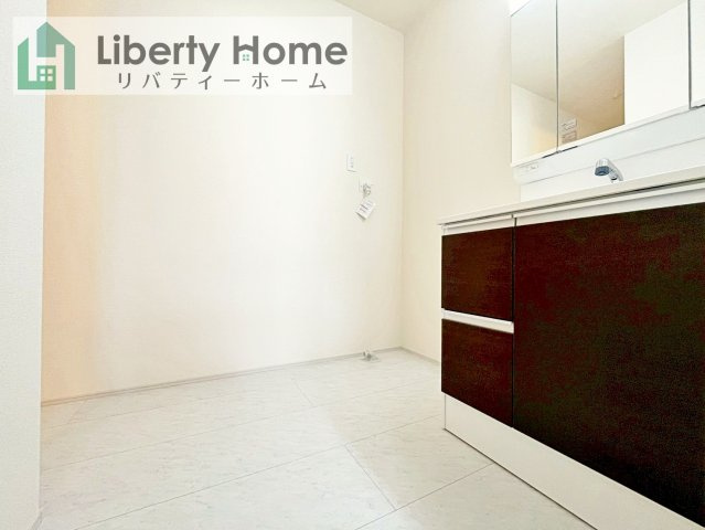 古河市駒羽根第8　新築戸建の脱衣所