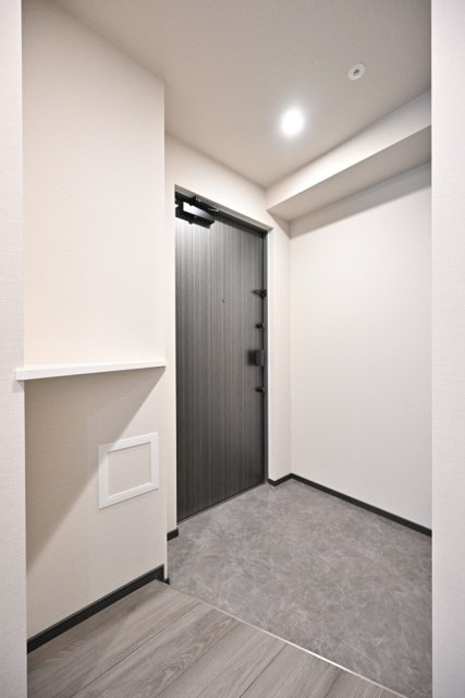 GRANSITE NAKAMEGURO　ネット0　新築　角部屋　最上階の玄関