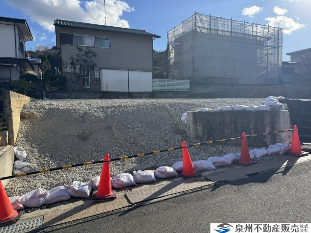 泉南市新家イトーピア売土地の外観