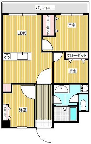 【間取り】 | 尻手ビル