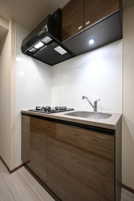 GRANSITE NAKAMEGURO　ネット0　新築　角部屋のキッチン