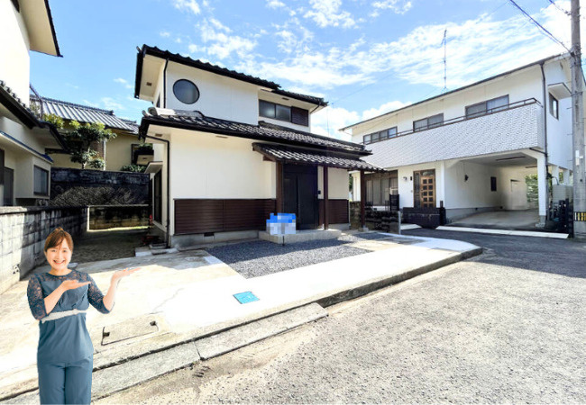 下伊台中古戸建の外観|物件の外観です