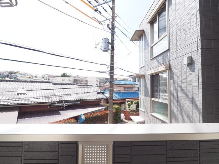 川崎市多摩区長尾５丁目のアパートの展望
