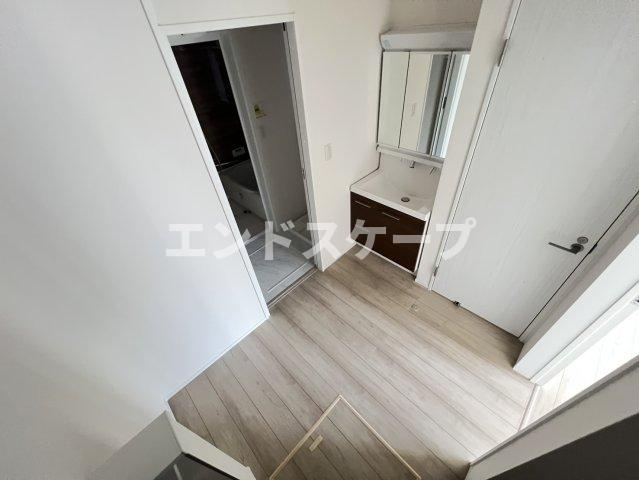 フェリーチェ飯塚の洗面所|高崎、前橋のお部屋探しはエンドスケープまで！お客様の理想お聞かせ下さい♪