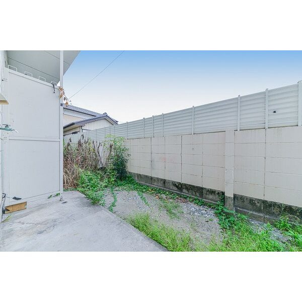 エスポワール錦の庭|お庭が付いています