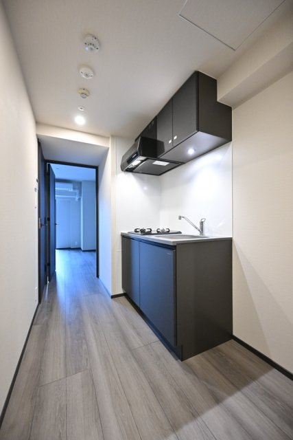 GRANSITE NAKAMEGURO　ネット0　新築　角部屋　最上階のキッチン