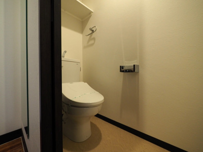 【トイレ】 | Dimus福島 | 落ち着いた色調のトイレです