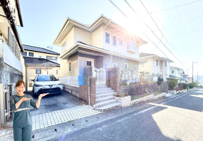 湯の山3丁目中古戸建の外観|外はこのようになっています