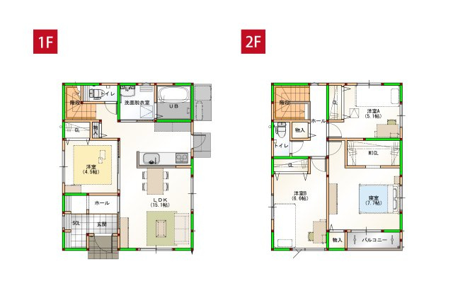 高知市介良乙 ⑲　新築一戸建てのその他|LDK横に多目的に使える洋室がある４LDK☆収納も充実しています♪