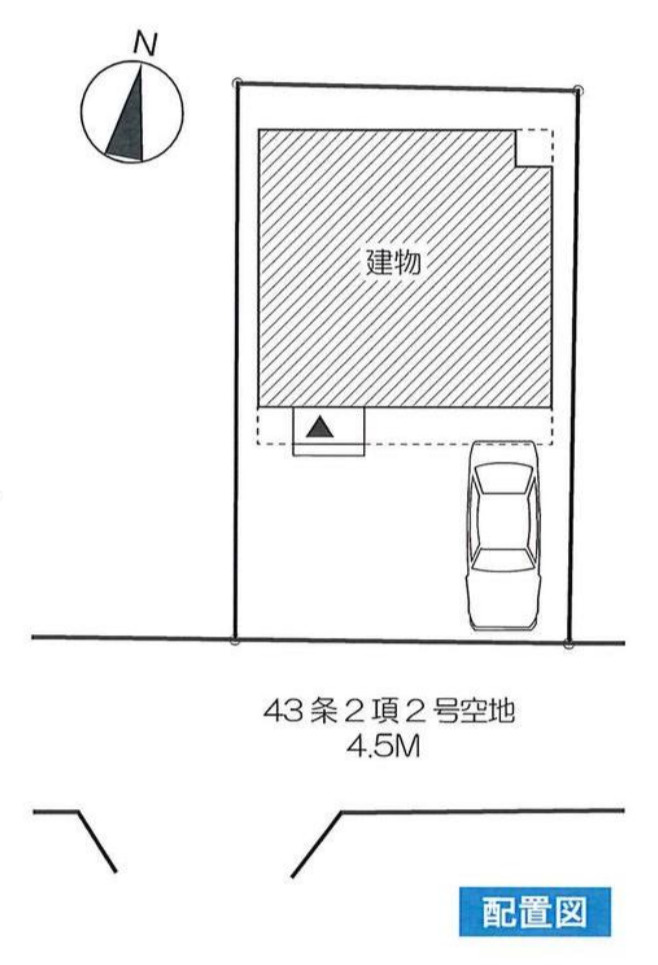 横浜市南区永田北3丁目 新築戸建て【仲介手数料無料】の区画図