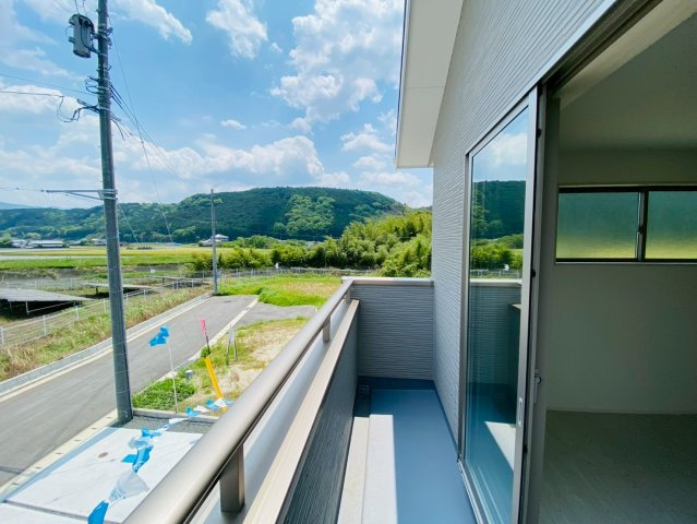 よかタウン／菊池郡大津町大字町10期／2号棟のバルコニー
