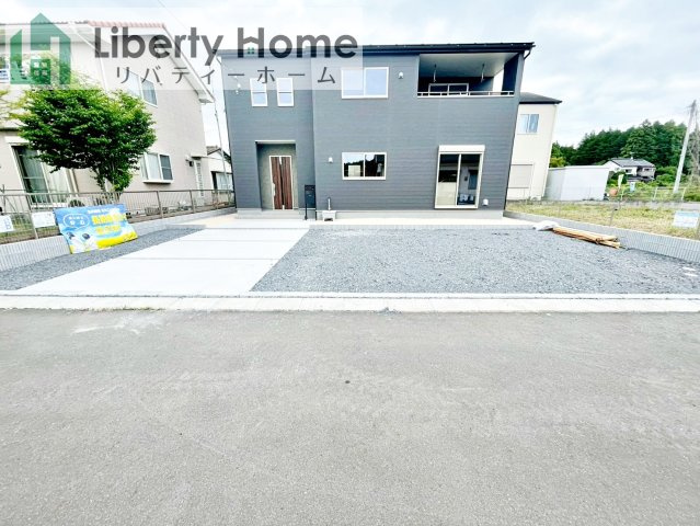 小美玉市納場第4　新築戸建の駐車場