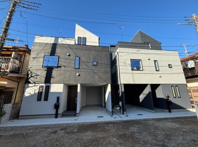 横浜市鶴見区下末吉3丁目 新築戸建て【仲介手数料無料】の外観