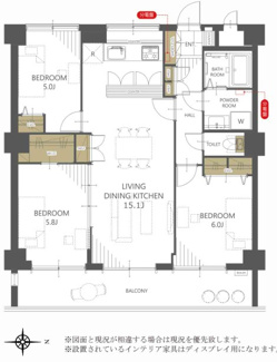 【間取り】 | レオ高槻