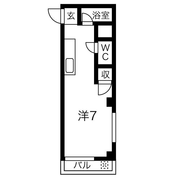 ハイツマローネの間取り