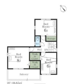 【間取り】 | さいたま市岩槻区西原台２丁目　新築分譲住宅