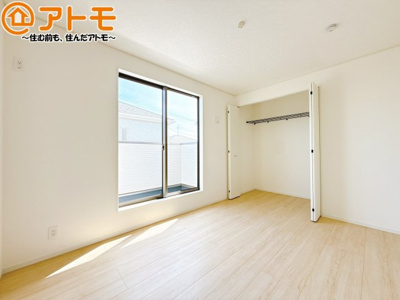 【収納】 | 焼津市中根第1　新築戸建　1号棟 | 収納家具を減らせるクローゼット♪