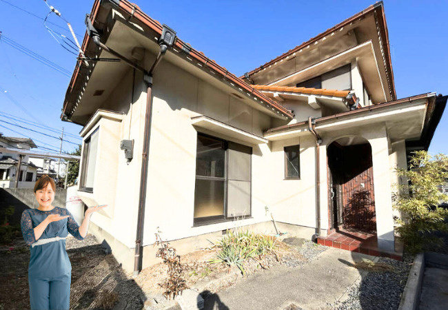 南斎院町中古戸建の外観|外はこのようになっています