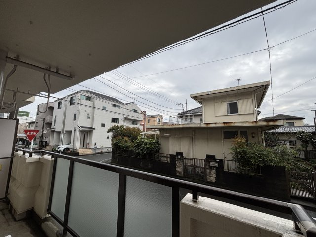 パストラル清新のバルコニー