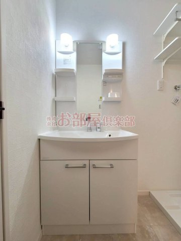 fleur riziere野中の洗面所|スペースが確保できる洗面所です