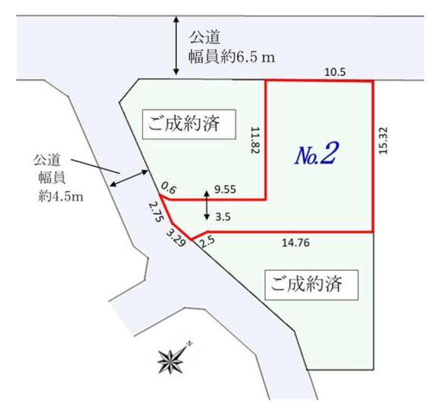 ラ・ヴィレッジ東戸塚【仲介手数料無料】の区画図