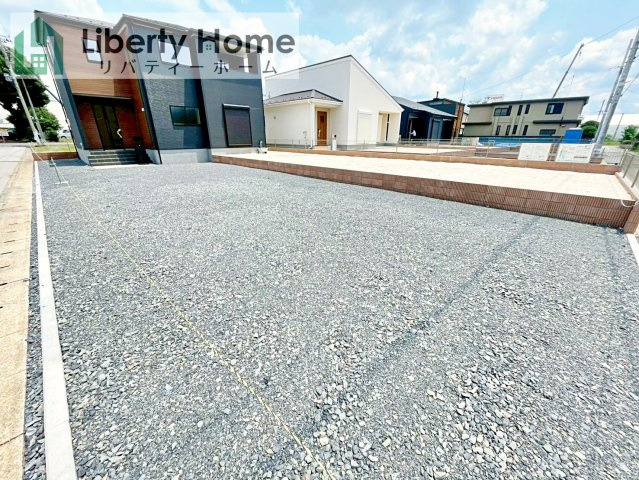 第1常総市坂手町　新築戸建　1号棟の駐車場