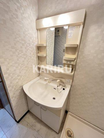 メゾンshinmoriの洗面所|洗面所です