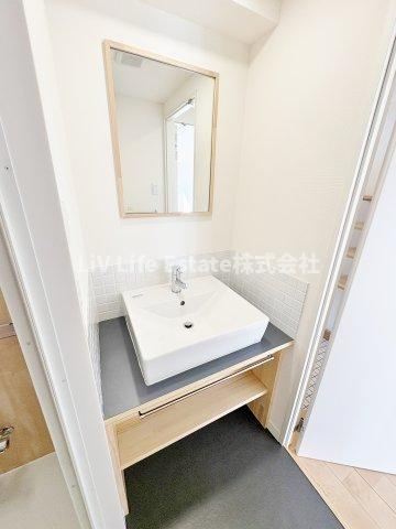 クレール久米川の洗面所