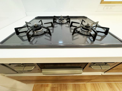 【キッチン】 | 向島ニュータウン第三街区C棟 | 【ガスコンロ】