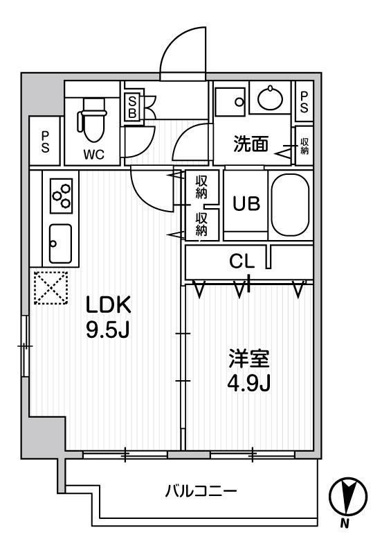 【間取り】 | ＲＯＯＴｓ　Ｒｙｏｇｏｋｕ