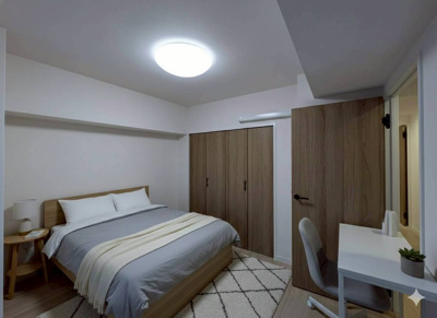 【洋室】 | シティマンション薬院 | ※家具はイメージです。